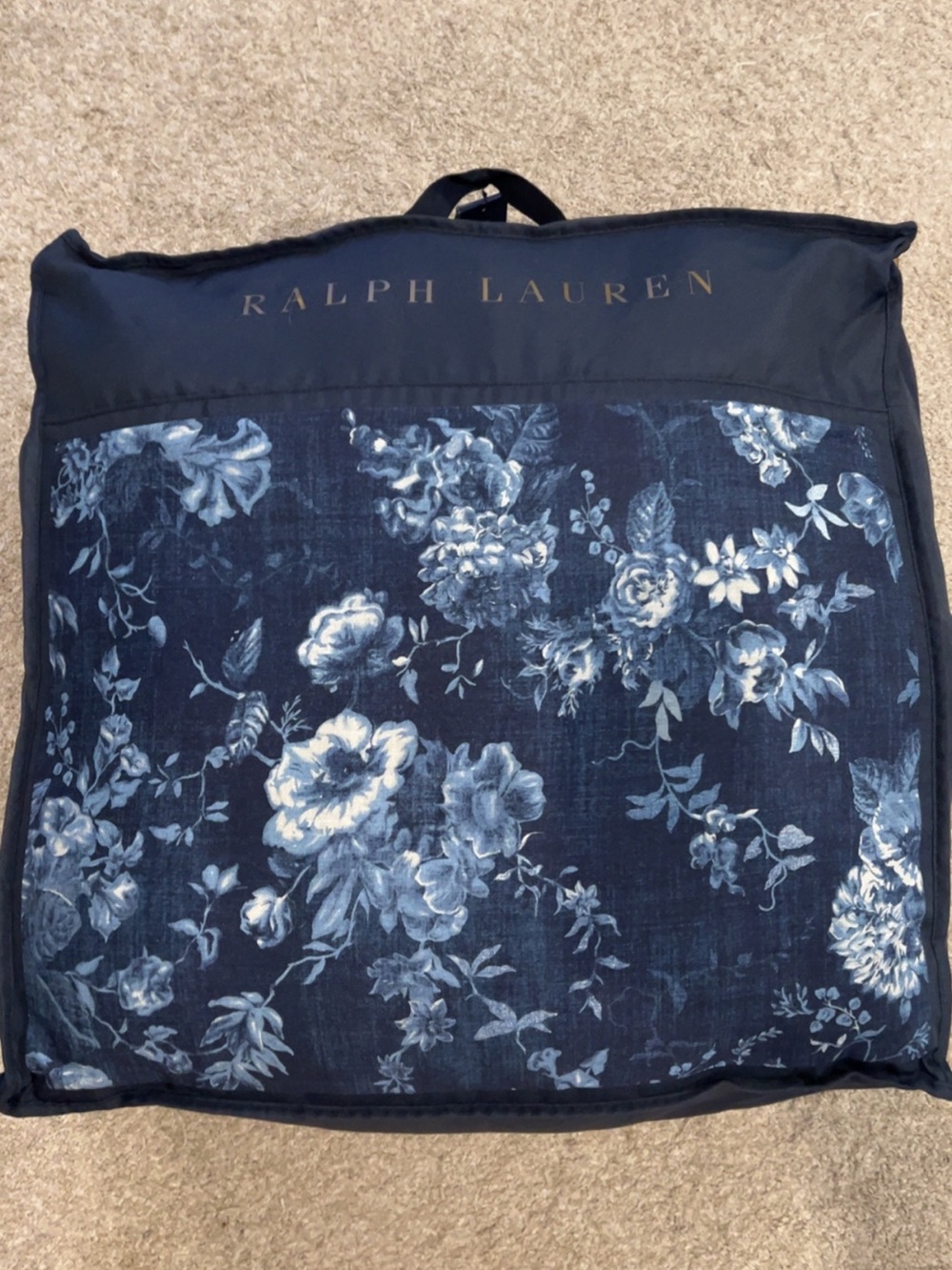 Ralph Lauren -KING SZ - Kathryn Indigo blue comforter NWT